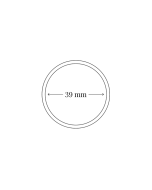 Kapsel for mynt Ø 39 mm