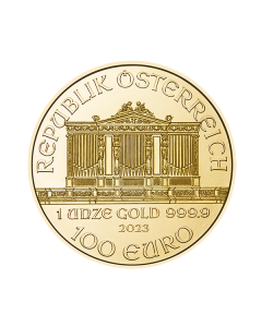 1 oz Wiener Philharmoniker Gullmynt 2023