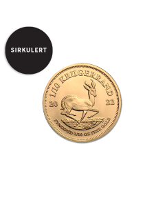 1/10 oz Sirkulert SA Krugerrand Gullmynt