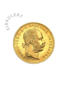 Sirkulert 1 Ducat Østerrike Ungarn Gullmynt